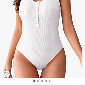Ribbed body suit